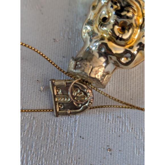 Thomas Pacconi Classics Hand-Blown Glass Lion on Train Ornament VNTG. 2004 - Picture 7 of 7